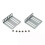 Kit de support d'installation d'autoradio universel 2 DIN MP5, accessoires de montage, support intérieur 3