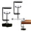 Universal- C Shape Table Mounting Clamp Metal Black White Desktop Mic Stand Microphone Arm- Desk Mountv 2