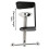 Universal- C Shape Table Mounting Clamp Metal Black White Desktop Mic Stand Microphone Arm- Desk Mountv 5