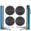 Universal Car Rubber Jack Pad Frame Protector Hydraulic Ramp Trolley Jack Adapter for Pinch Weld Side 4
