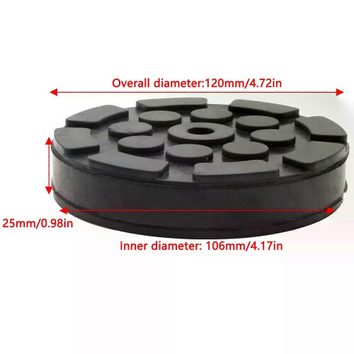 Universal Car Rubber Jack Pad Frame Protector Hydraulic Ramp Trolley Jack Adapter for Pinch Weld Side 2