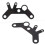 Universal Motorcycle Instrument Bracket Speedometer Odometer Mount Stand Support 2