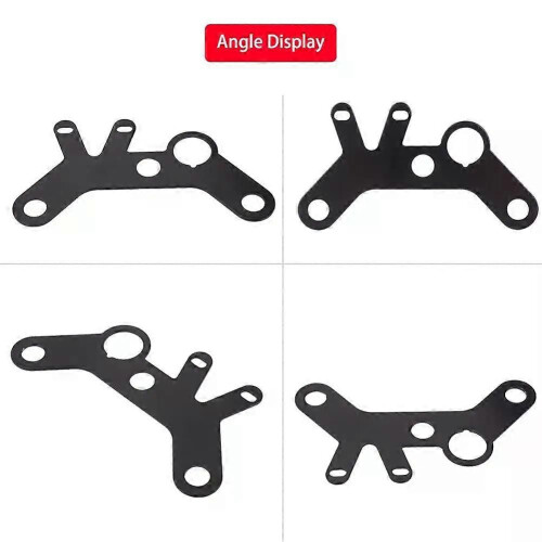 Universal Motorcycle Instrument Bracket Speedometer Odometer Mount Stand Support 2