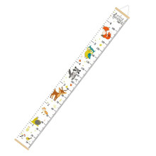 Kindergrößen-Messlineal für Kinderzimmer | Wachstums-Leinwand Wandaufkleber, Dekoratives Messband in Bunt