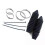 Soufflet de direction universel en silicone, soufflet de pignon, serre-câbles et kit de serrage, pièces 4