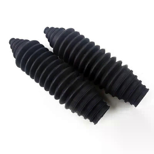 Soufflet de direction universel en silicone, soufflet de pignon, serre-câbles et kit de serrage, pièces 2