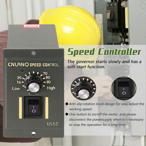 Us-52 Motor Speed Controller 400w Ac220v Voltage Regulator Motor Speeds Pinpoint Regulator Control Device 2
