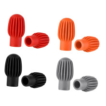 Silicone Drum Muffler Set 8 Pieces for Drum Sticks in Different Colors for Volume Regulation
