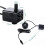 USB 5V waterpomp Mistmaker LED-verlichting Mini Mistmachine Binnenfontein Tuinvijver Waternevelmachine 4