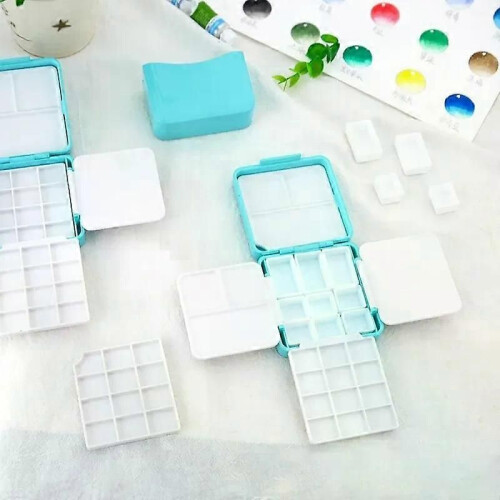 Watercolour Paint Empty Watercolour Empty Box Drawing Accessories 1
