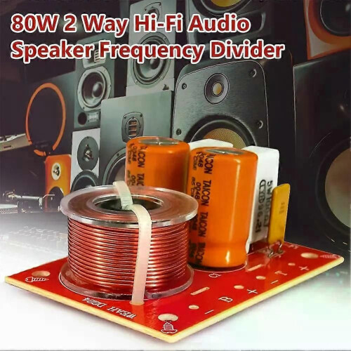 WEAH D224 luidspreker 2-weg audiofrequentieverdeler luidspreker crossoverfilter 1