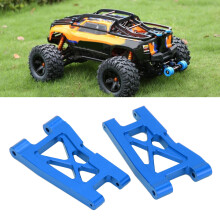 Aluminium Vorder- und Hinterachssatz für Teton 1/18 Blau