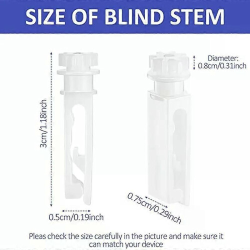 Vertical Blind Stem Replacement White Stems for Vertical Window Blind Vertical Blind Carrier Stem Vertical 2