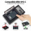Adattatore per cassetta VHS-C per JVC per RCA per Panasonic VHS-C SVHS Adattatore per cassetta VHS non 4