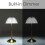 Lampe de table LED sans fil, lampe de table à piles, lampe de table LED à intensité variable 4