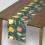 Homescapes 100% Cotton Citrus Table Runner 1