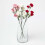 Homescapes Pink Artificial Carnation Spray Single Stem Set of 3, 55cm 5