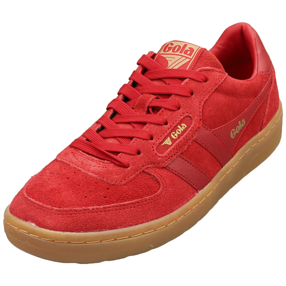 New Gola Women's (8) Hawk 86 Fashion Trainers In Red Clb571rr