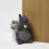 Homescapes Luxury Fabric Squirrel Doorstop Set of 2 5