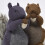 Homescapes Luxury Fabric Squirrel Doorstop Set of 2 4