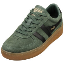 (6) Gola Grandslam Womens Fashion Trainers in Green Black