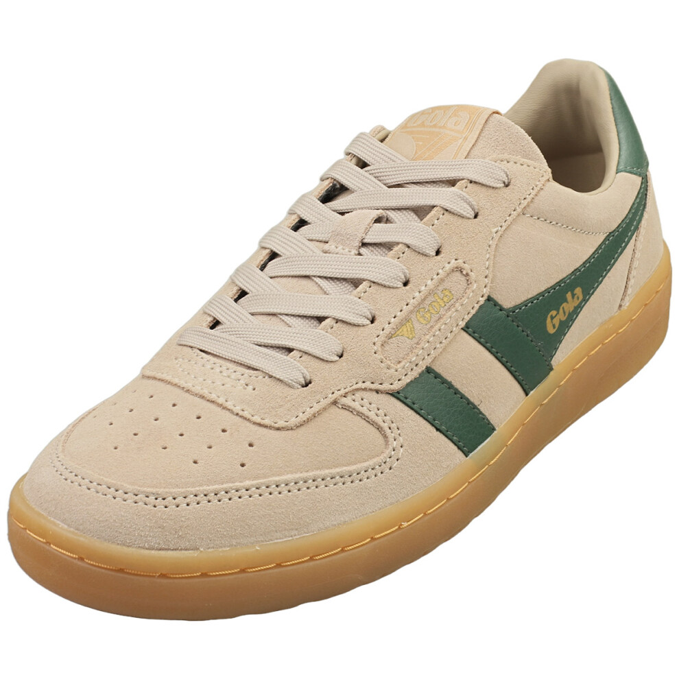Gola (7) Hawk 86 Womens Fashion Trainers In Bone Green