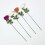 Homescapes Set of 4 Artificial Autumn Rose Stems 1