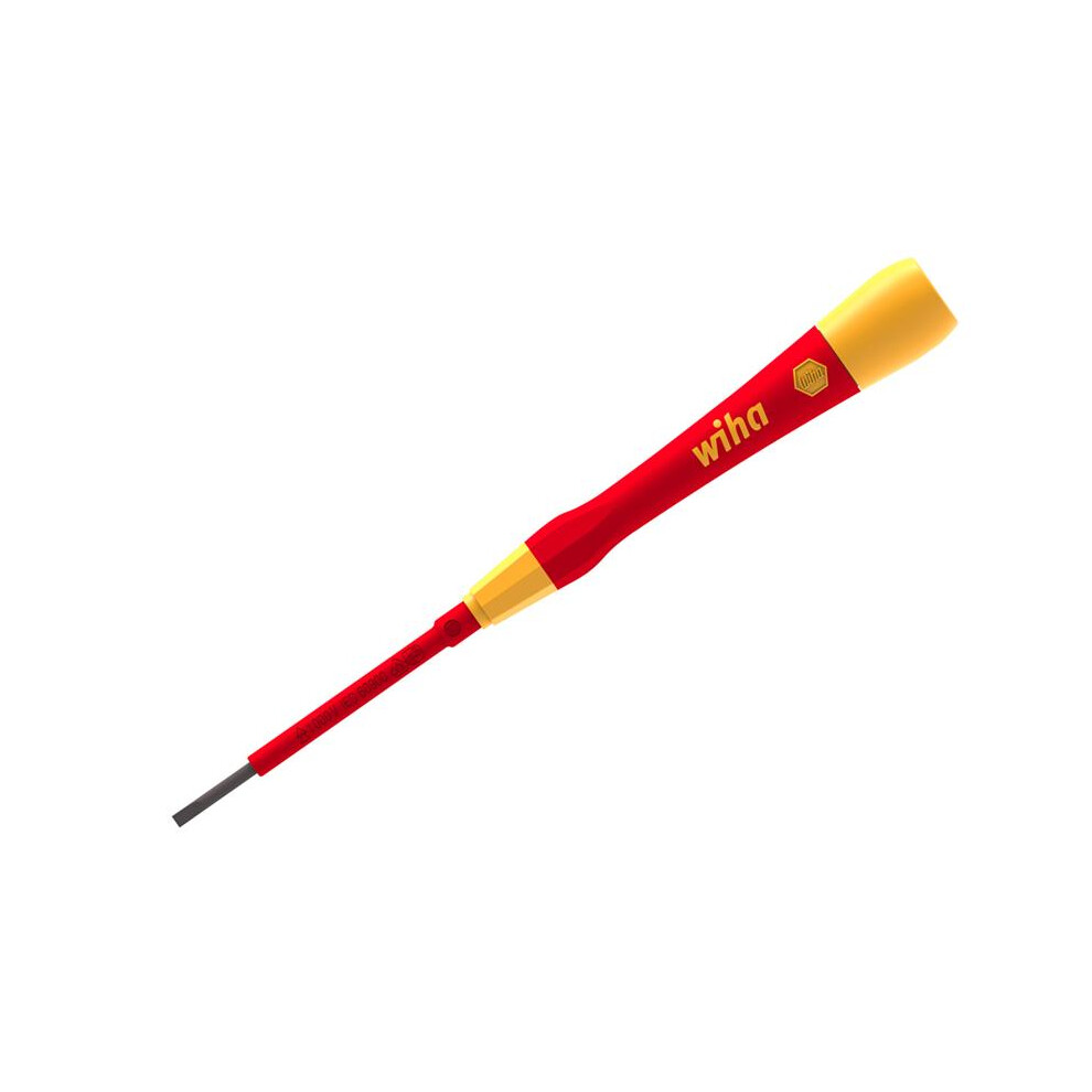 Wiha Picofinish Screwdrivers Electricians Vde Slotted & Phillips Micro Precision 42375 Slotted 2Mm Black
