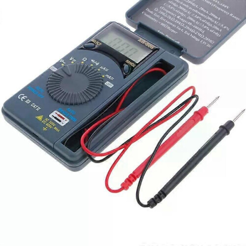 XB866 Mini Auto LCD Voltmeter Tester Tool Pocket Digital Multimeter Dropship 1