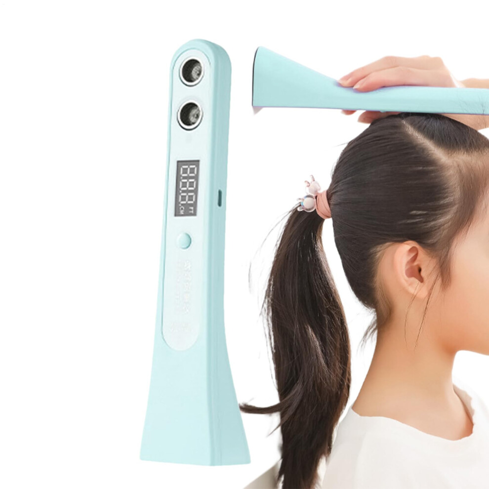 Portable Ultrasound Body Height Stadiometer, Smart Digital Height Measuring Device for Kids and Adults, Green