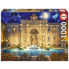 Puzzle 1000 pezzi : Fontana Di Trevi, Roma