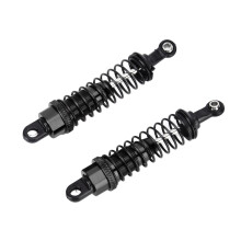 2 Stück Aluminium RC Stoßdämpfer für 1/16 Monster, 73 mm, Schwarz