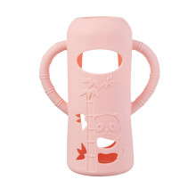 Soft Silicone Protective Case for 120/250ml Glass Baby Bottles, Shockproof Sleeve Protector, Waterproof, Durable Design