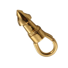 Rotating Carabiner Hook Swivel Clip Metal Keyring Hook for Lanyards Key Rings and Universal Buckles 2 Inch Size