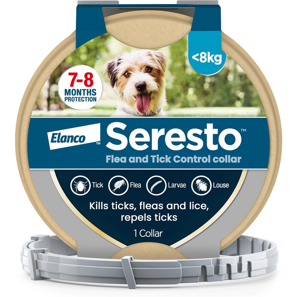 (Small Dog (Under 8kg)) Flea and tick control collars for dogs and cats