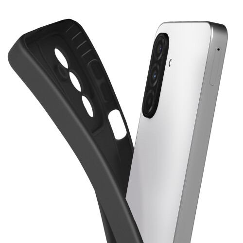 Avizar Case for Samsung Galaxy A26 Silicone Smooth Camera Block Protected, Black 2