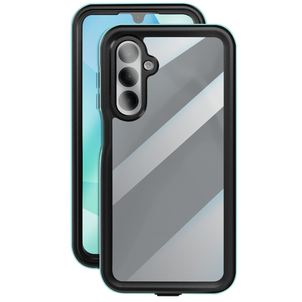 Redpepper Full Shell For Samsung Galaxy A16 Waterproof Ip68 Shockproof, Turquoise Green 3662428174434
