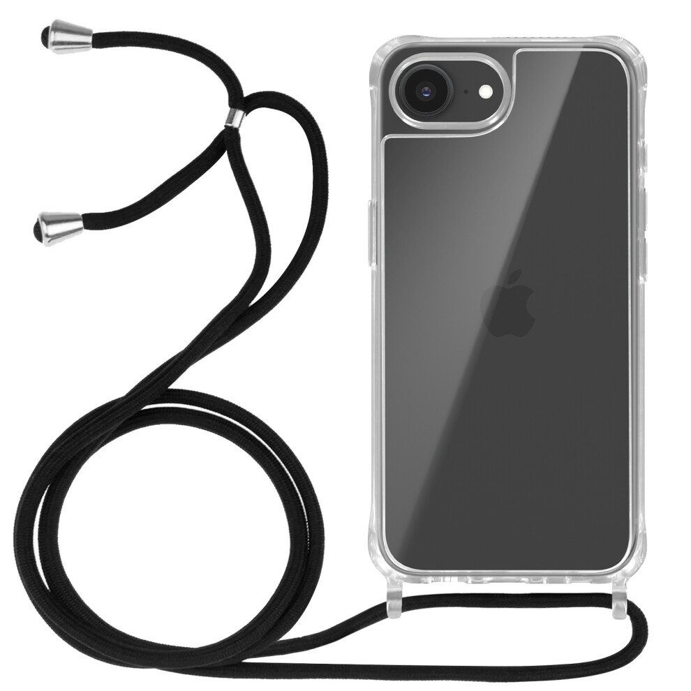 Avizar Case For Iphone 16E Silicone Shockproof With Braided Cord, Sienna 3662428172560