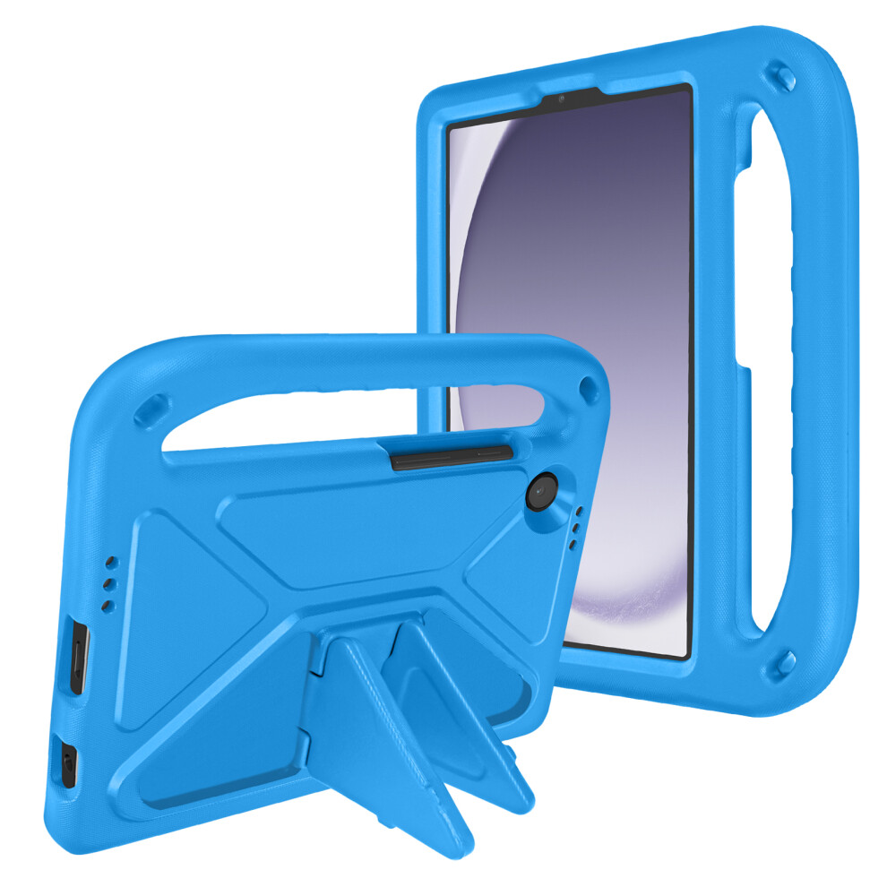 Avizar Child Shockproof Case For Samsung Tab A9 With Handle And Stand, Blue 3662428089387
