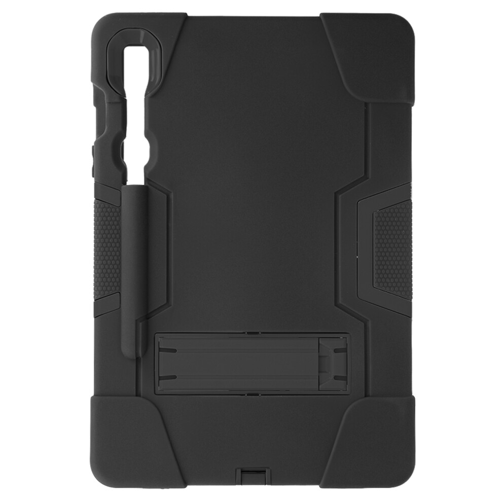 Avizar Shockproof Case For Samsung Tab S9, Bi Material Stand, Black 3662427926959