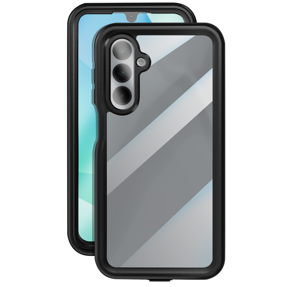 Redpepper Full Shell For Samsung Galaxy A16 Waterproof Ip68 Shockproof, Black 3662428174427