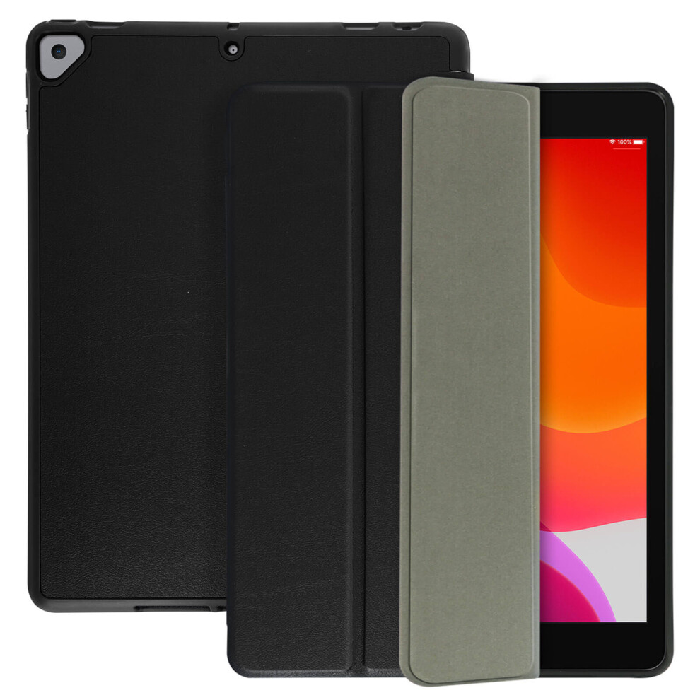 Trifold Flip Stand Case For Apple Ipad 2019 10.2, Slim Cover Â Black 3662427390927