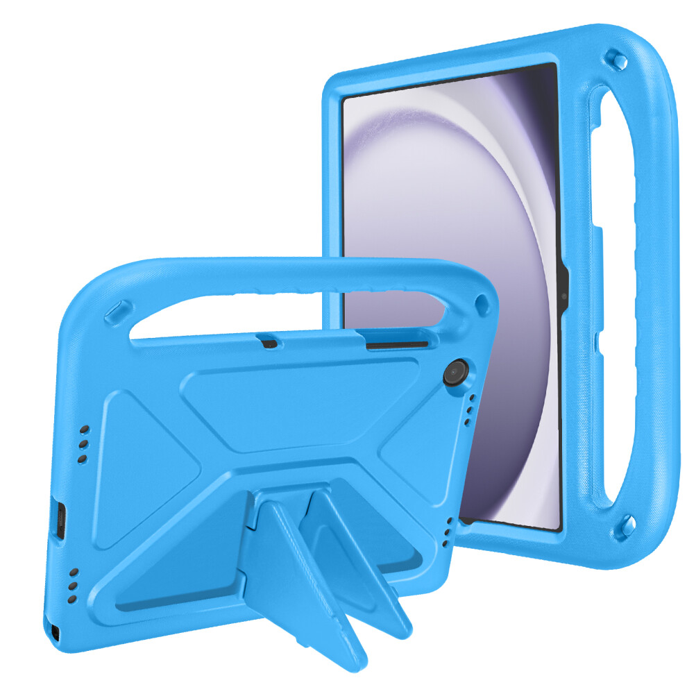 Avizar Child Shockproof Case For Samsung Tab A9 Plus With Handle And Stand, Blue 3662428089417