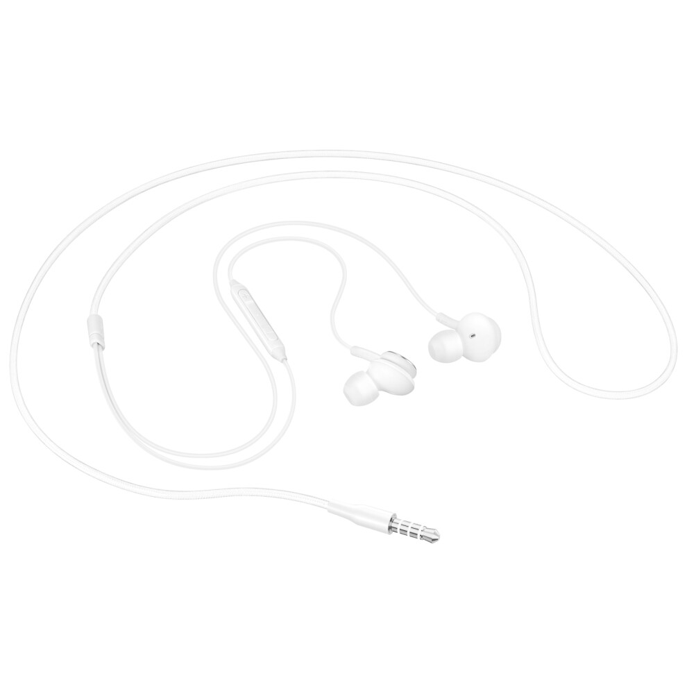 Avizar 3.5 Mm Wired Headphones With Integrated Control Buttons, White 3662428097191