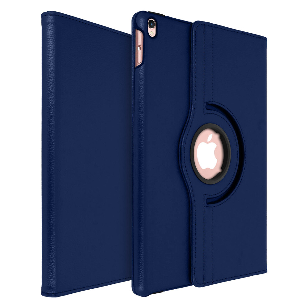 360 Rotating Stand Folio Case Shock-Absorbing Ipad Pro 10.5 / Air 2019 Â Navy Blue 3662427387460