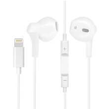 Avizar Auscultadores iPhone Lightning Controlo remoto Micro conecção Bluetooth