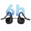 Avizar Auscultadores Bluetooths d'Oreilles Autonomy 6H 3