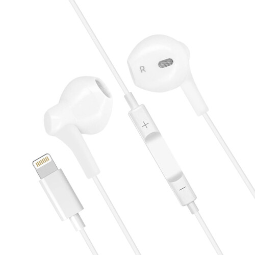Avizar Wired Headphones with Lightning Remote Control Micro Bluetooth Connection 1