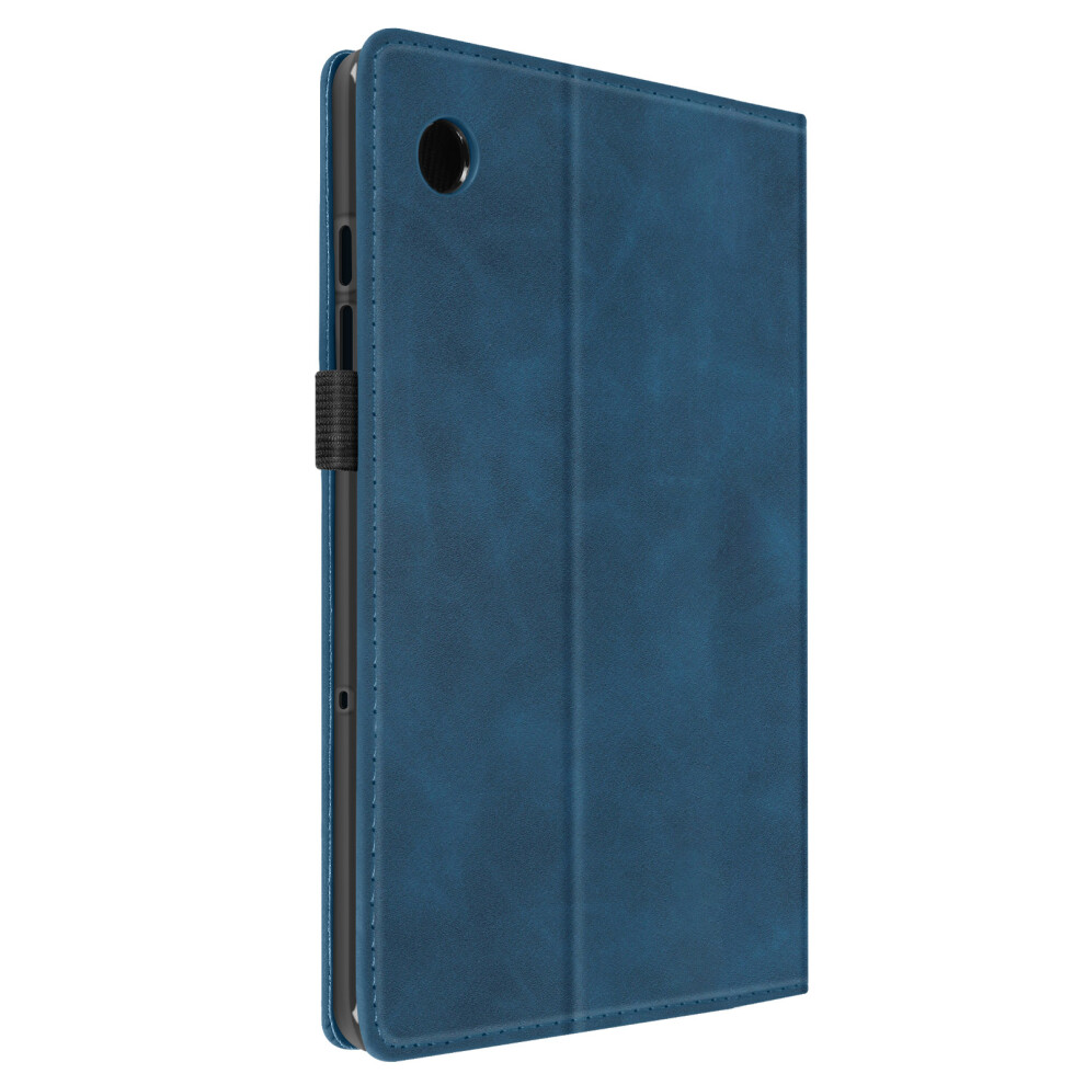 Avizar Case For Samsung Tab A9 Plus Multi-Compartment Flap Video Support, Dark Blue 3662427929172