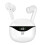 Blue Star Écouteurs Bluetooth Commande Tactile Autonomie 4.5h Étanche IPX4 Blanc 2